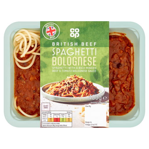 Co-op Spaghetti Bolognese 400g