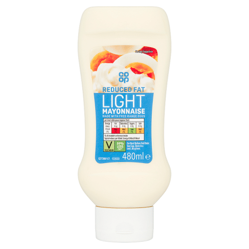 Co-op Reduced Fat Light Mayonnaise 480ml