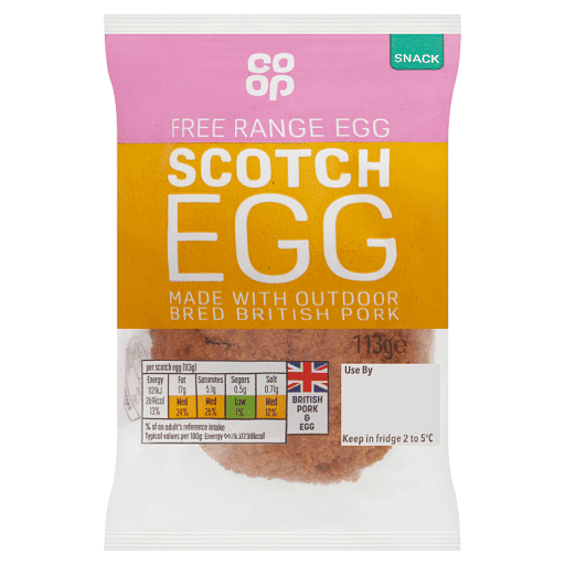 Co-op Free Range Egg Scotch Egg 113g