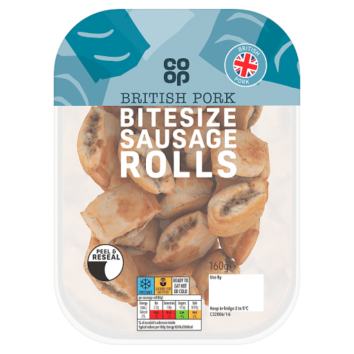 Co-op 4 Melton Mowbray Mini Pork Pies 200g