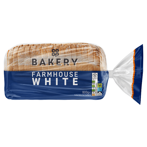 Co-op Bakery Farmhouse White 800g