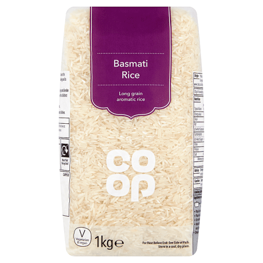 Co Op Basmati Rice 1kg