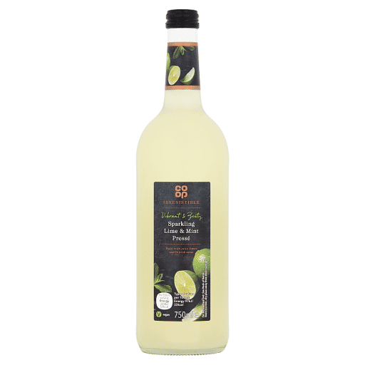 Co-op Irresistible Sparkling Lime & Mint Pressé 750ml