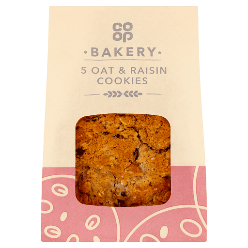 Co-op Oat u0026 Raisin Cookies