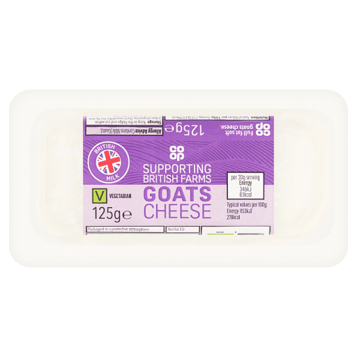 Co-op Goats Cheese 125g