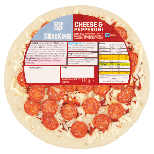 Co-op Snacking Cheese & Pepperoni 114g