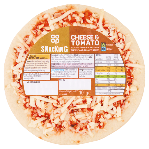 Co-op Snacking Cheese u0026 Tomato 101g