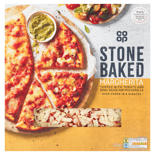 Co-op Stonebaked Margherita 320g