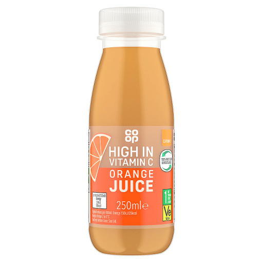 Co-op Orange Juice 250ml