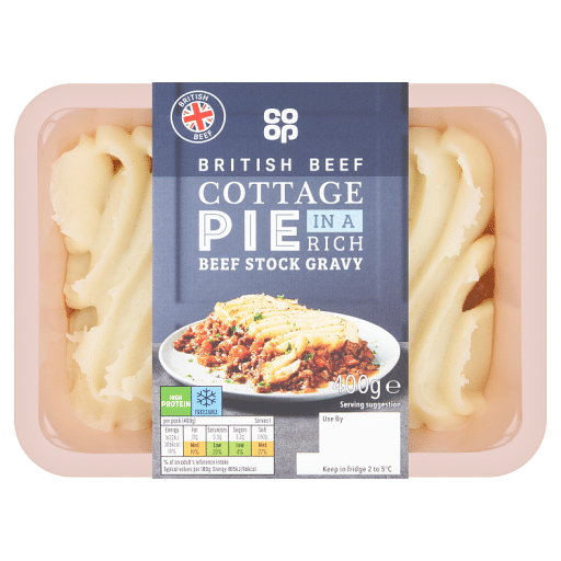 Co-op British Beef Cottage Pie 400g
