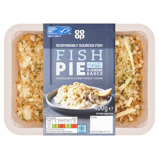 Co-op Fish Pie with a Cheese Sauce 400g