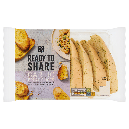 Cо-ор Garlic Bread Slices 220g