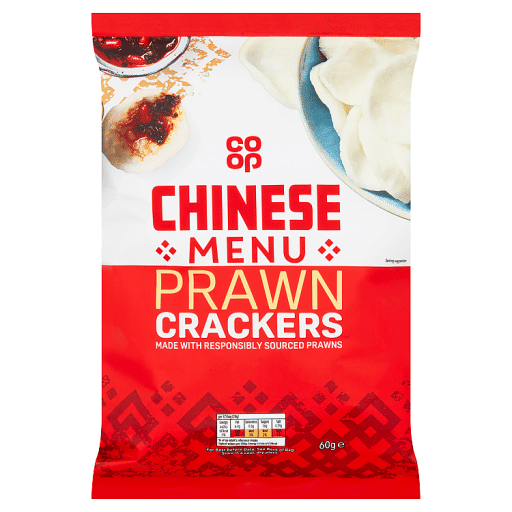 Co-op Chinese Menu Prawn Crackers 60g