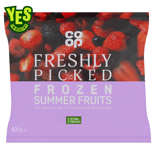 Co-op Freshly Picked Frozen Summer Fruits 400g