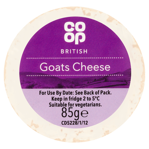 Co-op British Goats Cheese 85g