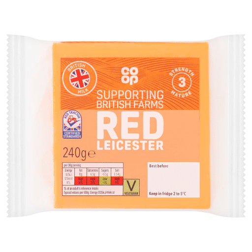 Co-op Red Leicester 240g