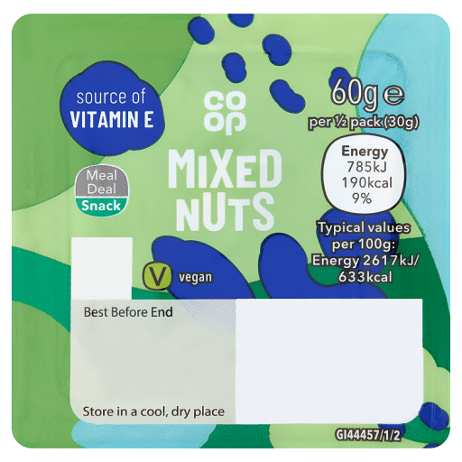 Co-op Mixed Nuts 60g