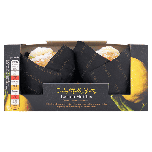 Co-op Irresistible Delightfully Zesty Lemon Muffins