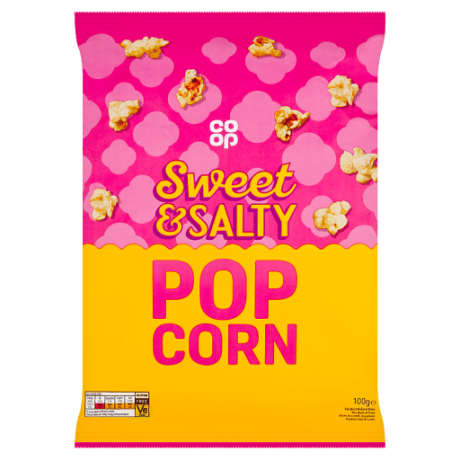 Co-op Sweet & Salty Popcorn 100g