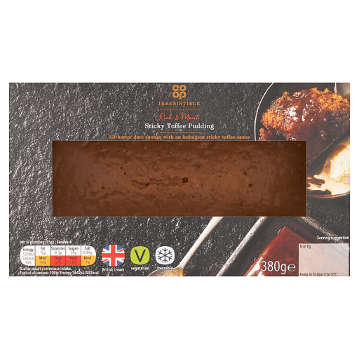 Co-op Irresistible Sticky Toffee Pudding 380g