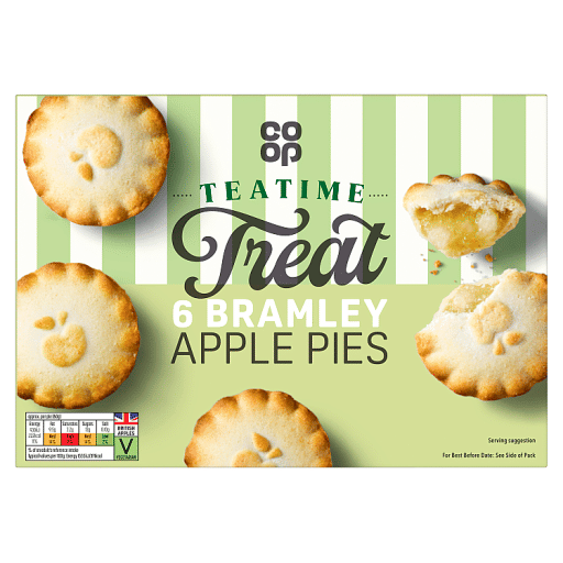 Co-op Time Treat 6 Tea Bramley Apple Pies