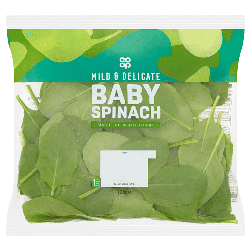 Co-op Baby Spinach 100g