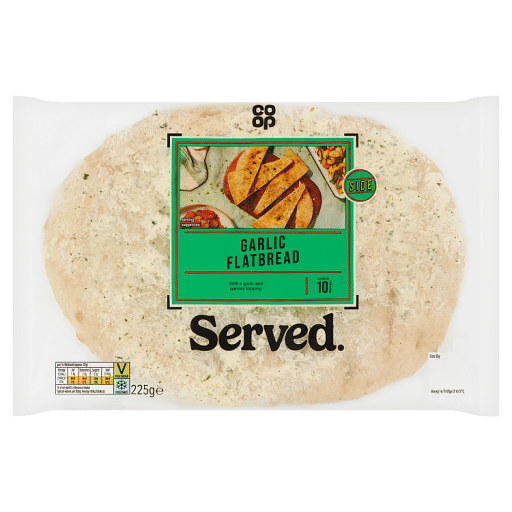 Co-op Garlic Flatbread 225g