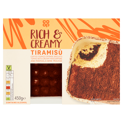 Co-op Rich & Creamy Tiramisù 450g