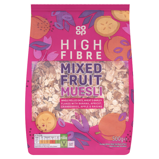 Co-op Mixed Fruit Muesli 500g