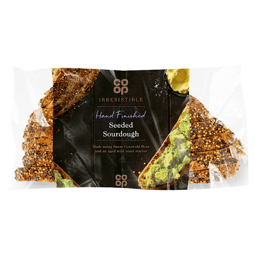 Co-op Irresistible Hand Finished Seeded Sourdough 500g