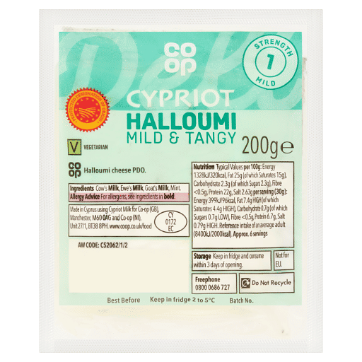 Co-op Cypriot Halloumi 200g