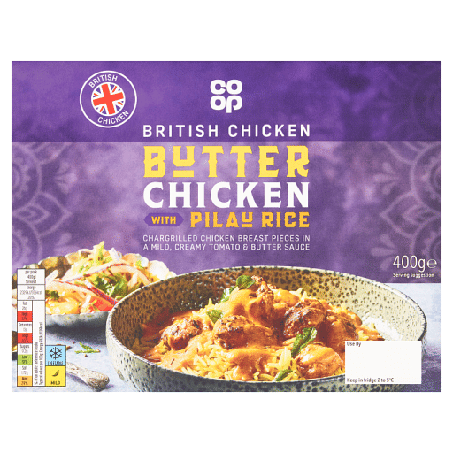 Co-op Butter Chicken with Pilau Rice 400g