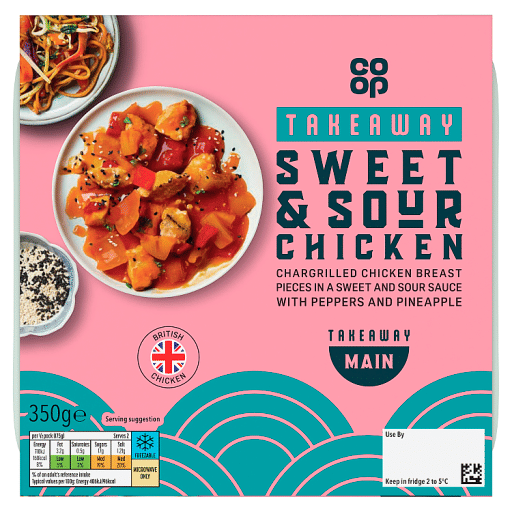 Co-op Sweet & Sour Chicken 350g