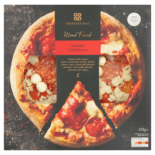 Co-op Irresistible Wood Fired Salami Calabrese 478g