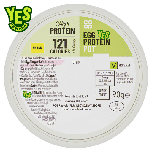 Co-op Egg Protein Pot 90g