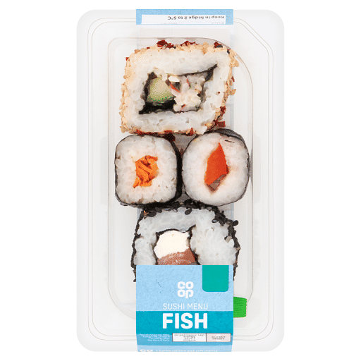 Co-op Sushi Menu Fish
