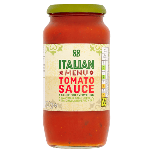 Co-op Italian Menu Tomato Sauce 500g