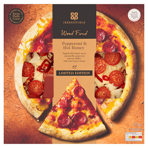 Co-op Irresistible Wood Fired Pepperoni & Hot Honey 471g
