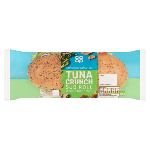 Co-op Tuna Crunch Sub Roll with Lettuce u0026 Mayo