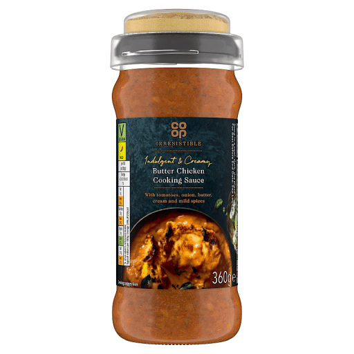 Co-op Irresistible Butter Chicken Cooking Sauce 360g