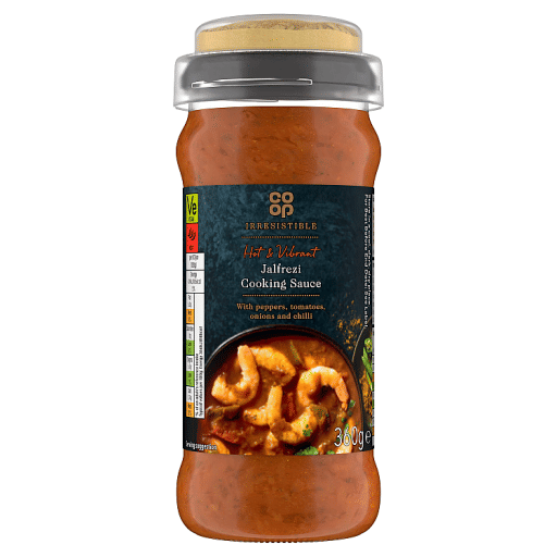 Co-op Irresistible Jalfrezi Cooking Sauce 360g