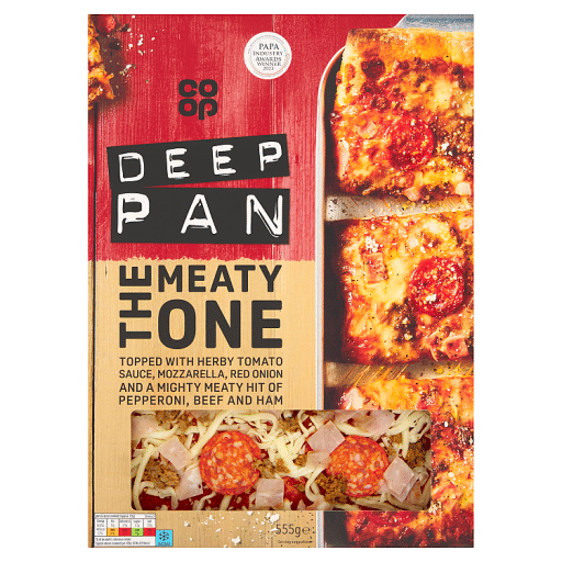 Co-op Deep Pan The Meaty One 555g