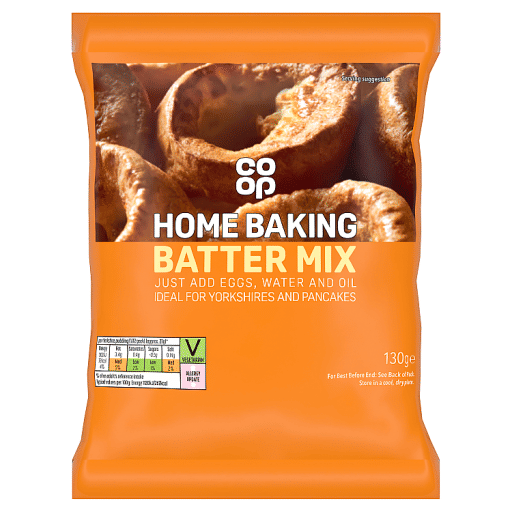 Co-op Home Baking Batter Mix 130g