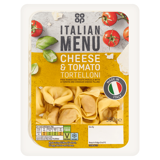 Co-op Cheese u0026 Tomato Tortelloni 300g