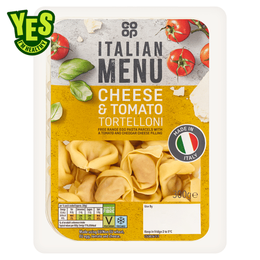 Co-op Cheese & Tomato Tortelloni 300g