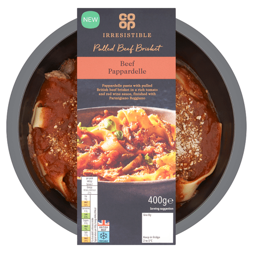 Co-op Irresistible Beef Pappardelle 400g