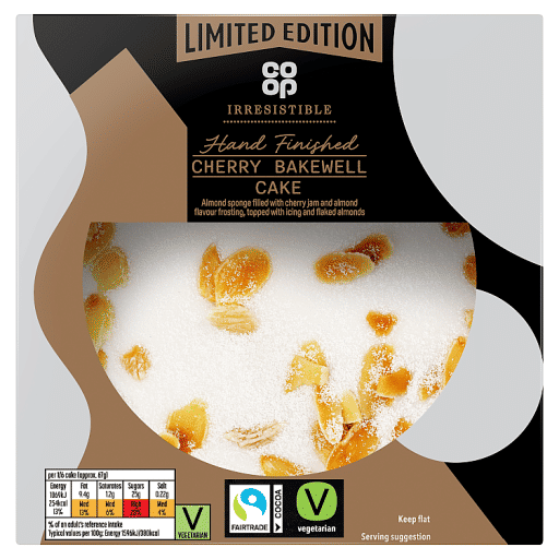 Co-op Limited Edition Irresistible Cherry Bakewell Cake