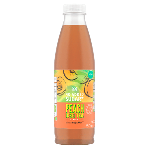 Co-op Classic Peach Iced Tea 750ml