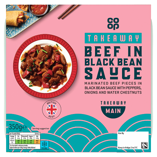 Co-op Beef in Black Bean Sauce 350g
