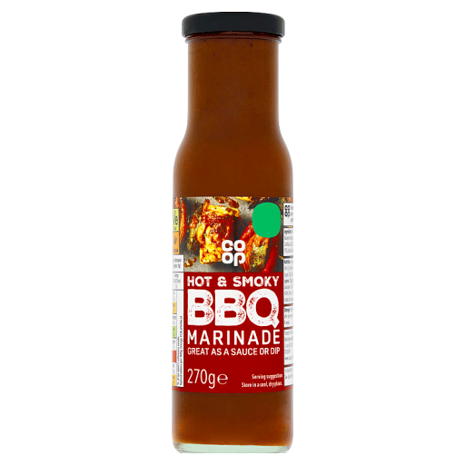 Co-op Hot & Smoky BBQ Marinade 270g
